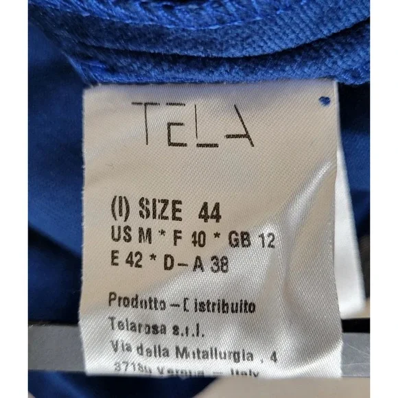 TELA Italian Elegant Evening Belluto Fluido Gown Maxi Velvet Dress W Zip 44 M 10 - Picture 3 of 12